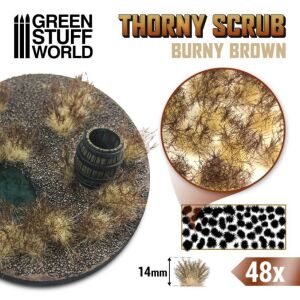 Thorny Scrub 14mm - Burnt Brown