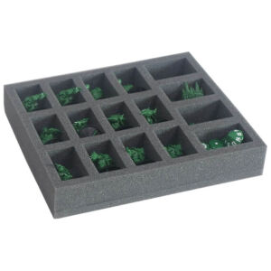 Half-size small box for 16 miniatures on 32mm bases