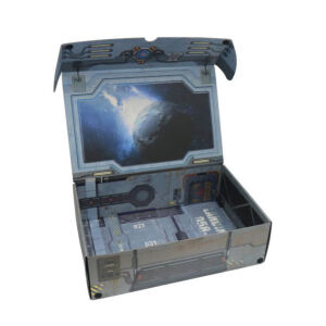 Strike Force Box with additional metal plate attached to...