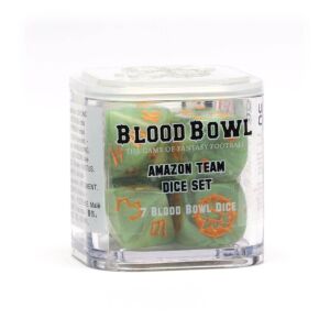 Blood Bowl Amazons Dice Set