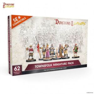 Dungeons & Lasers - Townsfolk Minature Pack