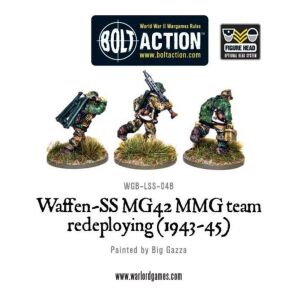 Waffen-SS MG42 MMG team Redeploying