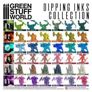 Dipping Kollektion 01 - Grün