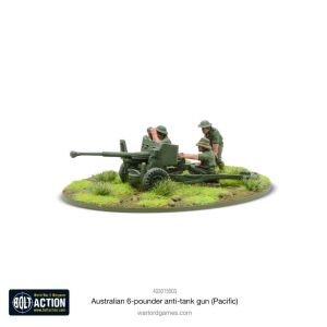 Australian 6-pdr anti tank gun (Pacific)