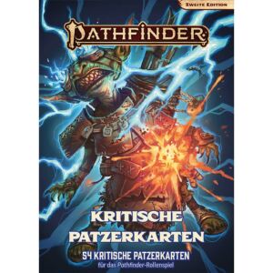 Pathfinder 2. Edition - Kritische Patzerkarten - dt.