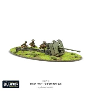 British Army 17 pdr Anti Tank Gun