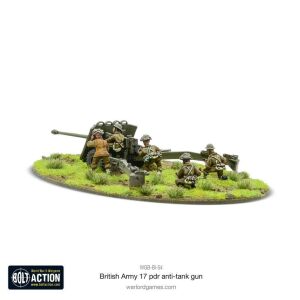 British Army 17 pdr Anti Tank Gun