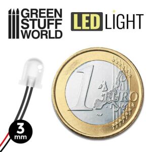 Red LED-Lamps - 3mm