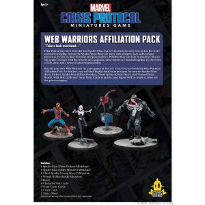 Marvel Crisis Protocol: Web Warriors Affiliation Pack - EN