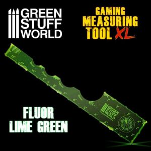 Gaming Measuring Tool - Fluor Lime Green 12 Zoll