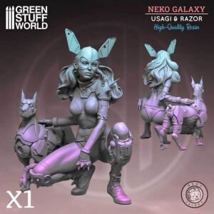 Neko Galaxy - Usagi & Razor
