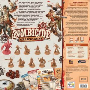 Zombicide: Undead or Alive – Gears & Guns - dt.