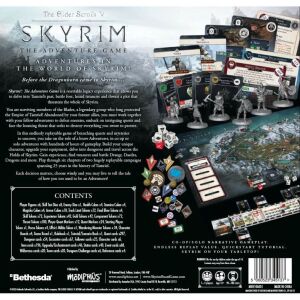 The Elder Scrolls: Skyrim - Adventure Board Game - engl.
