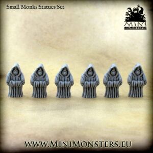 Small Monks Statues