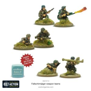 Fallschirmjager Sniper, Panzerschreck and Flamethrower...
