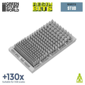 3D Printed Set - Micro Rivets - Stud