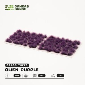 Alien Purple 6mm Tufts (Wild)