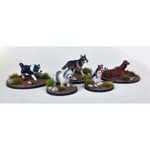 A Kennel of Dogs (5 models)