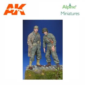 Alpine Miniatures – WW2 US Tank Crew Set