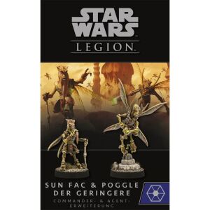 Star Wars: Legion - Sun Fac & Poggle der Geringere