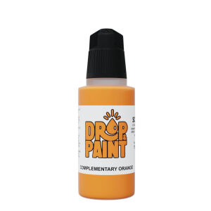 Drop and Paint Complementary Orange
