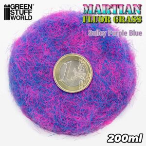 Elektrostatisches Gras 4-6mm - Sulley Purple Blue