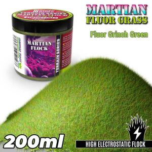 Elektrostatisches Gras 4-6mm - Grinch Green