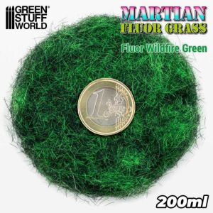 Elektrostatisches Gras 4-6mm - Wildfire Green