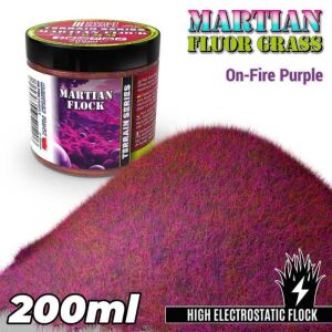 Elektrostatisches Gras 4-6mm - On Fire Purple