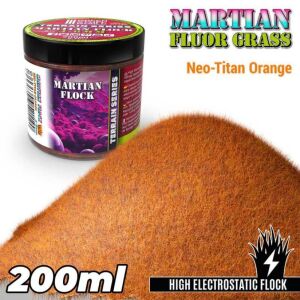 Elektrostatisches Gras 4-6mm - Neo-Titan Orange