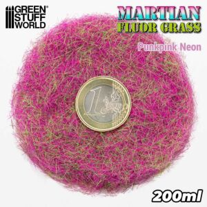 Elektrostatisches Gras 4-6mm - Punkpink Neon